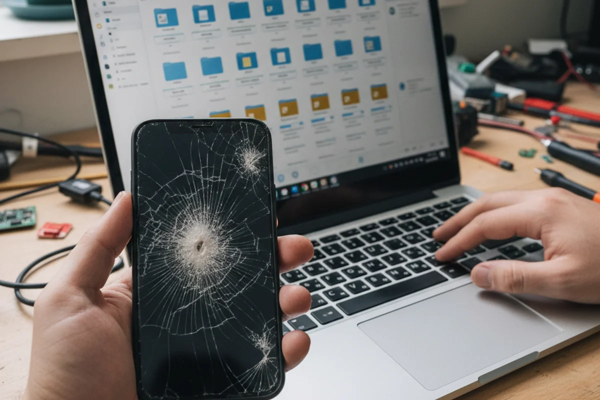Récupération de données téléphone a Lancy Geneve