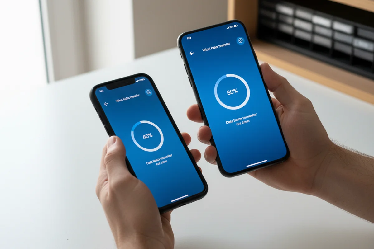 Transfert données ancien → nouveau téléphone a Champel Geneve